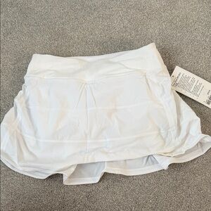 Lululemon skirt white NWT